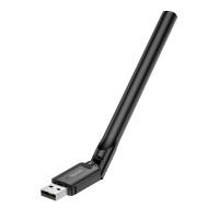 Антена Wi-Fi HOCO HI32 WiFi4 USB external antenna wireless network card Black Антена Wi-Fi HOCO HI32 WiFi4 USB external antenna wireless network card Black