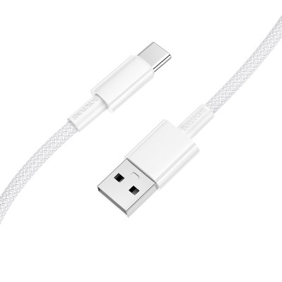 Кабель BOROFONE BX117 Source charging data cable Type-C White Кабель BOROFONE BX117 Source charging data cable Type-C White