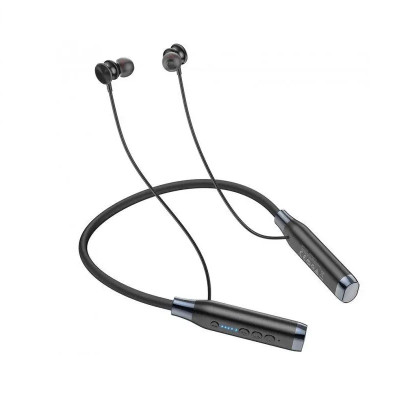 Бездротові спортивні навушники HOCO ES62 Pretty neck-hang BT earphones Black