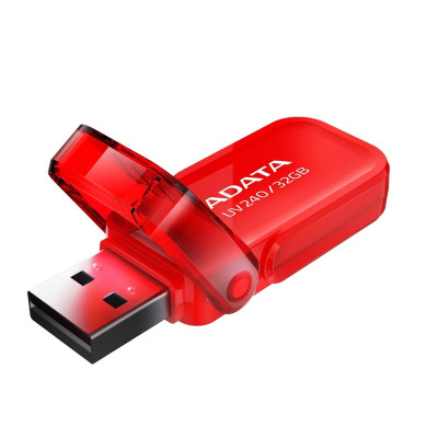 Флеш-накопичувач ADATA USB 2.0 AUV 240 32Gb Red Флеш-накопичувач ADATA USB 2.0 AUV 240 32Gb Red