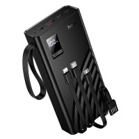 Зовнішній акумулятор Hoco J155 Shine 22.5W+PD20W+light 4-cable power bank (20000mAh)