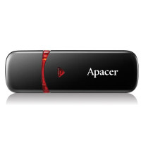 Флеш-накопичувач Apacer USB 2.0 AH333 64Gb Black