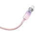 Кабель Baseus Explorer Series Fast Charging Cable with Smart Temperature Control Type-C to iP 20W 1m Pink