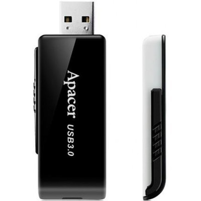Флеш-накопичувач Apacer USB 3.2 Gen 1 AH350 128Gb Black