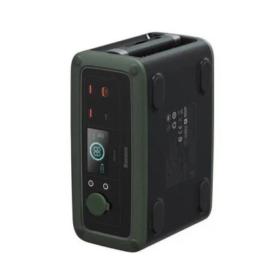 Портативна зарядна станція Baseus ioTa Series Portable Power Station 450W (DE/EU 220V) Cold Green Портативна зарядна станція Baseus ioTa Series Portable Power Station 450W (DE/EU 220V) Cold Green
