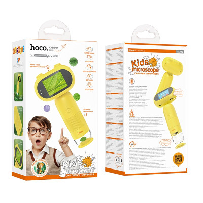 Дитячий мікроскоп HOCO DV206 Children microscope Yellow