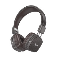 Бездротові накладні навушники HOCO W56 Earl BT headphones Brown