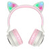 Бездротові накладні навушники HOCO W27 Cat ear wireless headphones Gray