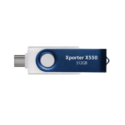 Флеш-накопичувач Patriot USB 3.2 Gen 1 Xporter X550 512GB Type-A+C