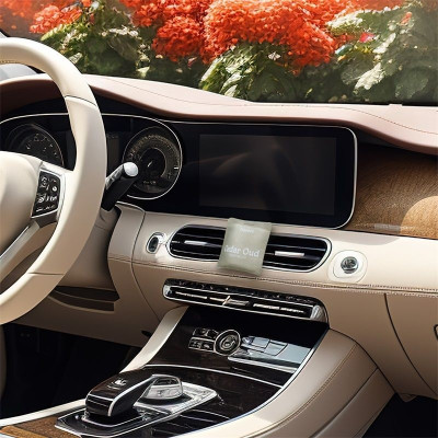 Автомобільний освіжувач повітря Baseus Margaret Series Car Air Freshener (Cedar Oud) Frosted Gray