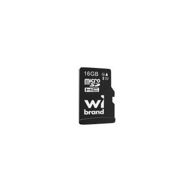 Карта пам'яті microSDHC (UHS-1) Wibrand 16Gb class 10 Карта пам'яті microSDHC (UHS-1) Wibrand 16Gb class 10