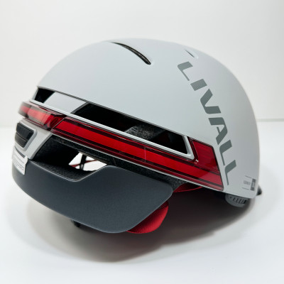 Захисний шолом Livall BH51M NSO (L) Sandstone Grey (57-61см), акустика JBL, мікрофон, сигнали поворотів та стопів, додаток, пульт BR80, застібка, BT