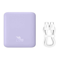 Зовнішній акумулятор Baseus Magnetic Mini Air Wireless Fast Charge Power Bank 10000mAh 20W Nebula Purple（With Simple Charging Cable Type-C to Type-