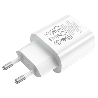 Мережевий зарядний пристрій HOCO N22 Jetta PD25W charger White Мережевий зарядний пристрій HOCO N22 Jetta PD25W charger White