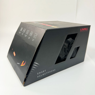 Захисний шолом Livall BH51M NEO (L) Sandstone Grey (57-61см), акустика, мікрофон, сигнали поворотів та стопів, додаток, пульт BR80, Bluetooth