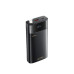 Зовнішній акумулятор REMAX 20+22.5 LED Flashlight Fast Charging Cables Power Bank 20000mAh FC-12 Black Зовнішній акумулятор REMAX 20+22.5 LED Flashlight Fast Charging Cables Power Bank 20000mAh FC-12 Black