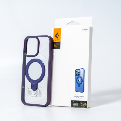 Чохол для смартфона Spigen AAA Magnetic Ring for Apple iPhone 15 Pro Purple Чохол для смартфона Spigen AAA Magnetic Ring for Apple iPhone 15 Pro Purple