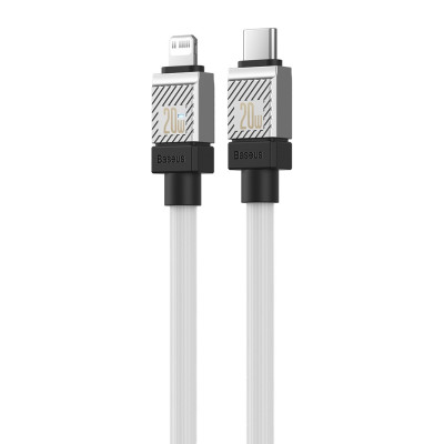 Кабель Baseus CoolPlay Series Fast Charging Cable Type-C to iP 20W 2m White Кабель Baseus CoolPlay Series Fast Charging Cable Type-C to iP 20W 2m White