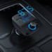 АЗП з FM-модулятором UGREEN CD229 FM&Bluetooth Transmitter&Car Charger + TF  Slot Black
