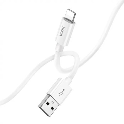 Кабель HOCO X87 Magic silicone charging data cable for iP White Кабель HOCO X87 Magic silicone charging data cable for iP White