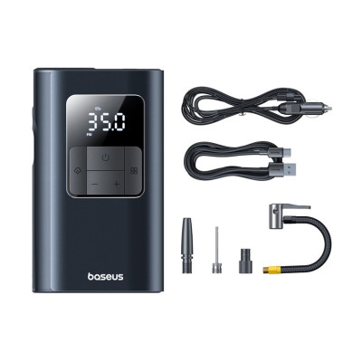 Автомобільний насос Baseus PrimeTrip VA1 Wired and Wireless 2-in-1 Tire Inflator Cosmic Black