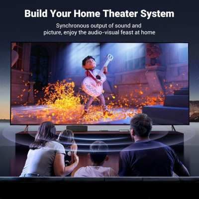 HDMI-Спліттер UGREEN CM570 2.0 1*4 Splitter