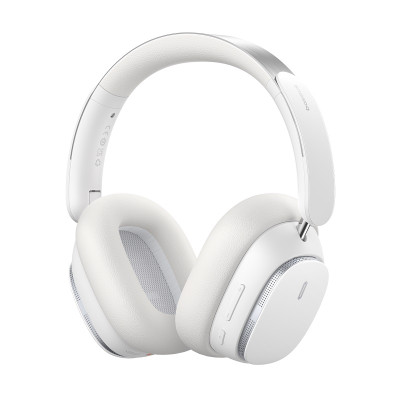 Бездротові накладні навушники Baseus Bowie H1 Pro Noise-Cancellation Wireless Headphones Moon White