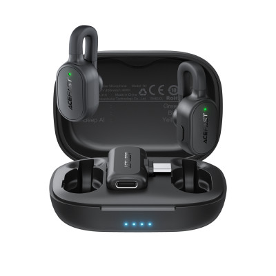 Бездротова мікрофонна система ACEFAST R4 dual-mic (Type-C) Black Бездротова мікрофонна система ACEFAST R4 dual-mic (Type-C) Black