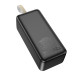 Зовнішній акумулятор HOCO J111C Smart charge PD30W power bank(40000mAh) Black