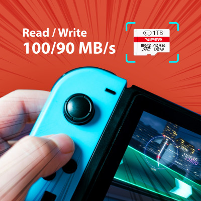Карта пам'яті microSDXC (UHS-1) Patriot EP Series 128Gb class 10 DDR200 V30 A2 (with A+C Card reader)