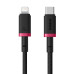Кабель Baseus Dura Series Fast Charging Cable Type-C to iP 20W 2m Red+Black Кабель Baseus Dura Series Fast Charging Cable Type-C to iP 20W 2m Red+Black