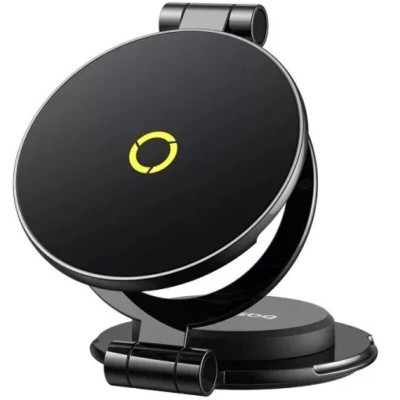 Автотримач для телефона Baseus MagPro Series II Magnetic Car Mount Stick-on Version Cosmic Black