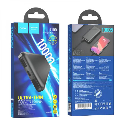 Внешний аккумулятор HOCO J100 High-ranking power bank(10000mAh) Black