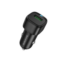 Автомобільний зарядний пристрій BOROFONE BZ34 Cloud single port QC3.0 car charger Black Автомобільний зарядний пристрій BOROFONE BZ34 Cloud single port QC3.0 car charger Black