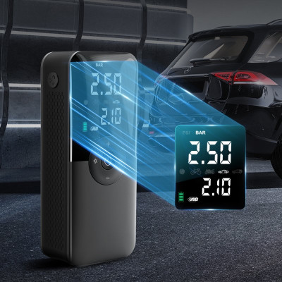 Автомобильный насос Carsun C3106 black Автомобильный насос Carsun C3106 black