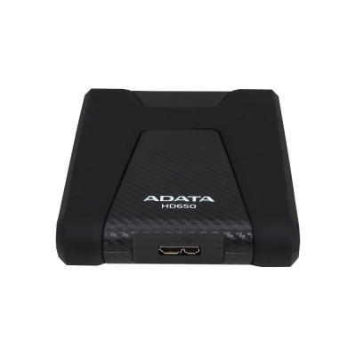 Зовнішній жорсткий диск PHD External 2.5'' ADATA USB 3.1 DashDrive Durable HD650 1TB Black Зовнішній жорсткий диск PHD External 2.5'' ADATA USB 3.1 DashDrive Durable HD650 1TB Black