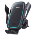 Автотримач для телефона з БЗП Baseus Milky Way Pro Series Wireless Charging Electric Car Mount Phone Holder 15W Cluster Black