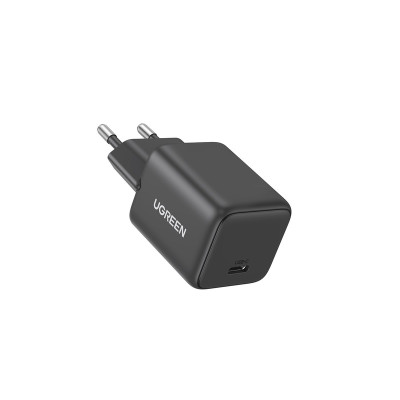 Мережевий зарядний пристрій UGREEN X512 20W USB-C GaN Fast Charger EU Grey