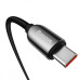 Кабель Baseus Display Fast Charging Data Cable Type-C to Type-C 100W 1m Black