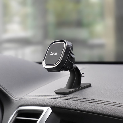 Автотримач для телефона HOCO CA53 Intelligent dashboard in-car holder Black+Gray Автотримач для телефона HOCO CA53 Intelligent dashboard in-car holder Black+Gray