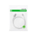 Кабель UGREEN US288 USB-A 2.0 to USB-C Cable Nickel Plating Aluminum Braid 1m (White) Кабель UGREEN US288 USB-A 2.0 to USB-C Cable Nickel Plating Aluminum Braid 1m (White)