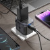 Мережевий зарядний пристрій BOROFONE BAC12 Leader 3-port(1C2A) universal conversion charger Black