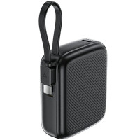 Зовнішній акумулятор ACEFAST M15-10000 PD20W power bank with cable Black
