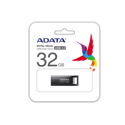 Флеш-накопитель ADATA USB 3.2 UR340 32Gb Black