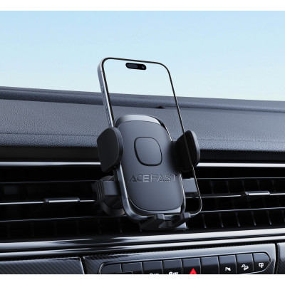 Автотримач для телефона ACEFAST D56 one-key lock car holder for air vent Black