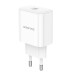 Мережевий зарядний пристрій BOROFONE BA81A single port PD20W charger(EU) White