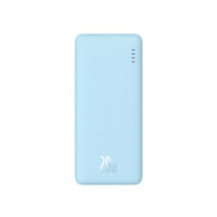 Зовнішній акумулятор Baseus Airpow Fast Charge Power Bank 10000mAh 20W Galaxy Blue