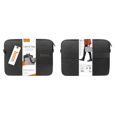 Сумка для ноутбука HOCO GT1 Simple series laptop bag(15.6 inches) Black Сумка для ноутбука HOCO GT1 Simple series laptop bag(15.6 inches) Black