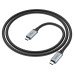 Кабель HOCO US05 USB4 100W HD high speed data cable(L=1M) Black