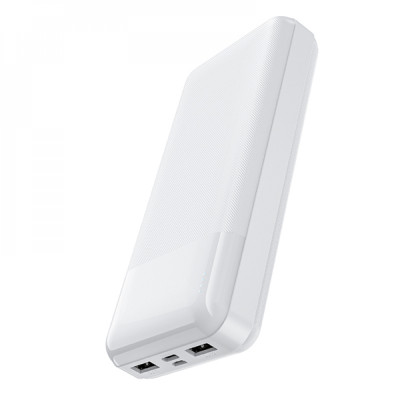 Зовнішній акумулятор HOCO J72A Easy travel power bank(20000mAh) White
